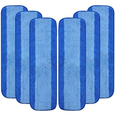 6 Pack Microfiber Cleaning Pads for Bona Premium Spray Mop