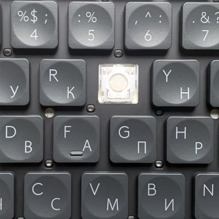 ru-ฝาครอบกุญแจสำรอง-amp-คลิปกรรไกรและบานพับสำหรับงานฝีมือ-logitech-แป้นพิมพ์คีย์-mx-คีย์บอร์ดสีเทารัสเซียอุปกรณ์เสริมแป้นพิมพ์