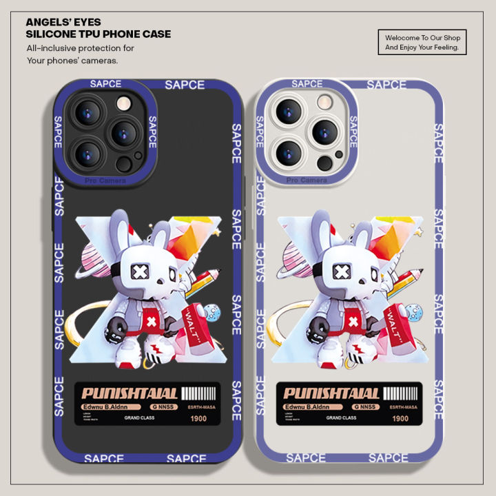 hontinga-เคสโทรศัพท์สำหรับ-xiaomi-redmi-10-8-9a-9c-9t-เคสซิลิโคนนิ่มทรงสี่เหลี่ยมรูปการ์ตูนกระต่ายฝาปิดด้านหลังเคสยางกันกระแทกอุปกรณ์ป้องกันกล้องสำหรับเด็กผู้หญิง