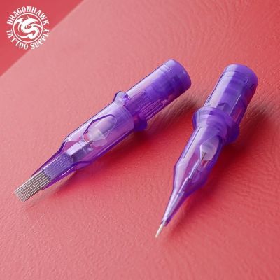 Dragonhawk 20pcs Tattoo Needle Eyebrow Needle Permanent Makeup Cartridge Needles For Tattoo Pen Tattoo Machine Supplies