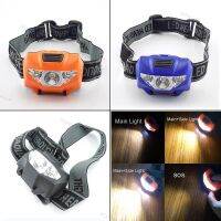 5pcs Mini Headlight Portable LED Headlamp Waterproof Head Front Light 3Modes Lighting Outdoor Camping Hiking Head Flashlight D1AG