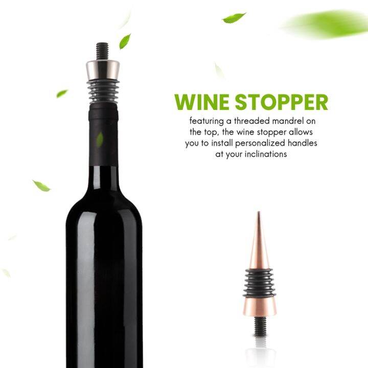 blank-bottle-stopper-classic-bottle-stopper-with-threaded-post-wine-stopper-insert-hardware-for-wine-turning-diy-project