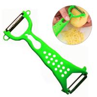 1PC Multi-Function Vegetable Fruit Peeler Grater Hand Slicer Cutter Cucumber Carrot Potato Kitchen Tools Random Color