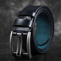 Genuine Leather Belt Male BlackGreenBlueCoffee High Quality Belt Vintage Men Belts Cummerbunds 90-125CM Waist Belt for Men