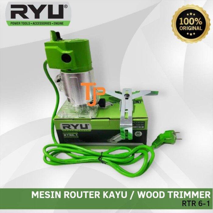 Ryu Router Wood Trimer Mesin Profil Kayu Rtr Lazada Indonesia