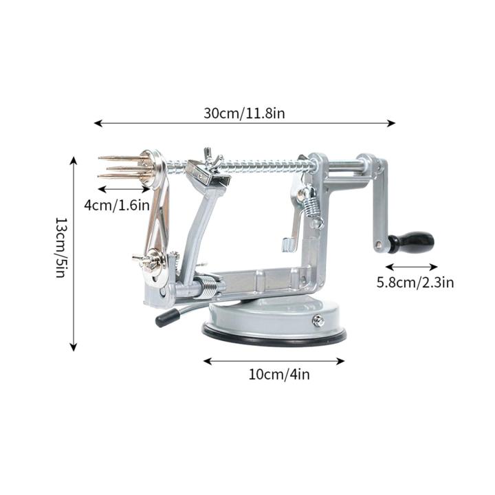 simhoa-เครื่องตัดเครื่องปอกแอปเปิ้ลมือหมุนอเนกประสงค์-เครื่องตัดลูกแพร์