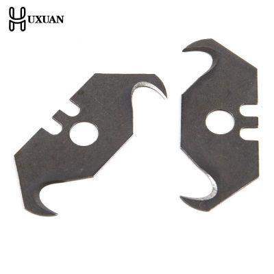 【YF】 10pcs Heavy Duty Steel Hook Blades Utility Spare Parts Pocket Pointed Blade Tool