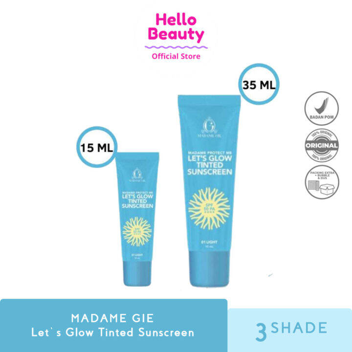 Madame Gie Madame Protect Me Lets Glow Tinted Sunscreen Spf 50 Pa Lazada Indonesia 2110