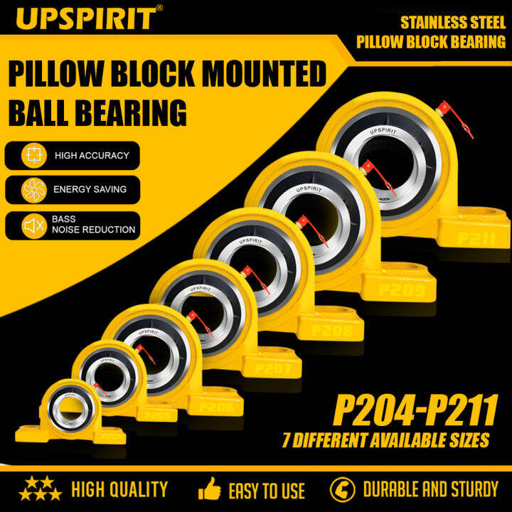 UPSPIRIT Japan Quality Bearing Units For Shafting Pillow Block 100 Original / Heavy Duty Pillow