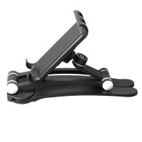 Cell Phone Stand 360 degree Rotating Desktop Aluminum Alloy Holder for iPhone iPad Tablet 4-10.5 Inches