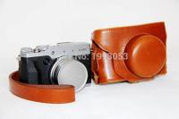 กระเป๋ากระเป๋าสำหรับ Fuji เคสกล้องวีดีโอ Fujifilm วินเทจใหม่ตัวป้องกันกล้องถ่ายรูป X30พร้อมสายคล้อง