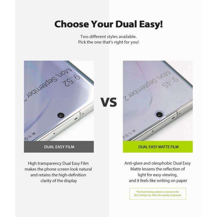 ringke-dual-easy-matte-ฟิล์มกันรอยหน้าจอ-ติดง่าย-สำหรับ-galaxy-note-10-dual-easy-matte