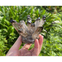 1 Piece Smoky Quartz Cluster, Crystal Quartz Cluster, Mineral Specimen, Crystal Collection, Healing Crystal