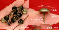 ♤▥✾ 13MMx17MM Hardware supplies Antique Bronze Upholstery Nail Jewelry Gift Wine Case Box Sofa Decorative Tack Stud Pushpin