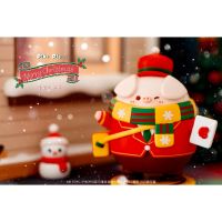 [โลกของเล่น] PIKO ชุดหมูสุขสันต์วันคริสต์มาสชุดบริษัทกล่องทึบของเล่นตุ๊กตาของเล่นน่ารัก