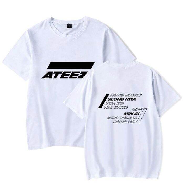 แขนพิมพ์alimoo-ateez-team-boy-amp-girl-เสื้อยืดผ้าฝ้ายแขนสั้น-plus-size-xxs-4xl-370a