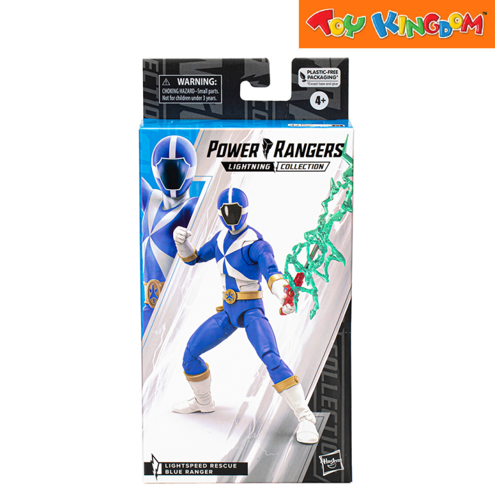 Power Ranger Lightning Collection Light Speed Rescue Blue Ranger Action