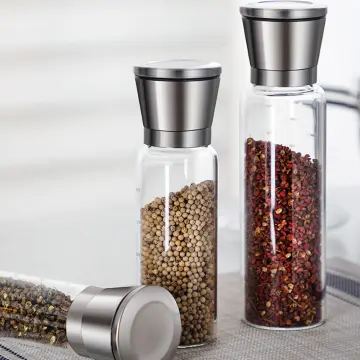 Seasoning Bundle - 2 Items: McCormick Sea Salt Grinder 2.12 Oz. & Black  Peppercorn Grinder 1.0 Oz