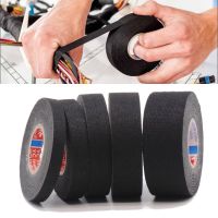 ∈ Double Side Tape 15/25 Meter Heat-resistant Flame Retardant Tape Car Cable Wiring Harness Tape Adhesive Cloth Fabric Tape