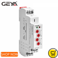 GEYA GRT8-2T Double Delay On Timer รีเลย์ AC230V หรือ Ac DC12V-240V DPDT รีเลย์ Din Rail ประเภท Time Delay Relay