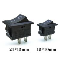 10 Pcs/Lot KCD1 2 Pin 250V 3A SPST Black Boat Switch 21x15/15x10 Snap-in ON OFF Rocker Position Switch KCD11