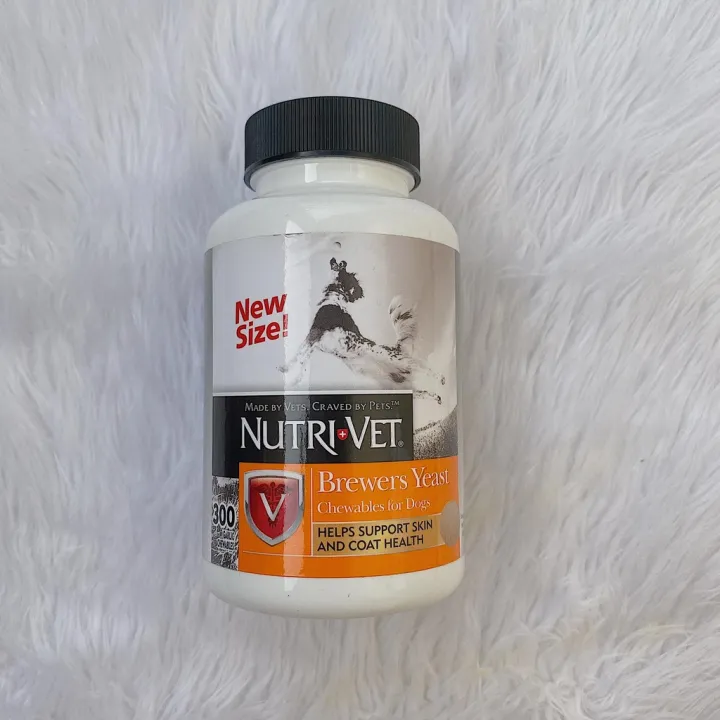 NUTRI-VET BREWERS YEAST 300 CHEWABLES DOG SUPPLEMENT | Lazada PH