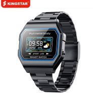 KINGSTAR KW18 Men Smart Watches Ip67 นาฬิกากันน้ําอัตราการเต้นของหัวใจเครื่องวัดความดันโลหิต GPS Sports Smartwatch สําหรับ Android IOS