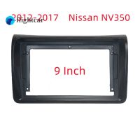 Flightcar เครื่องเล่น DVD จอใหญ่เครื่องเล่น DVD จอ2DIN Fascia แผงอแดปเตอร์สำหรับ Nissan NV350 9 "ชุดกรอบรูป