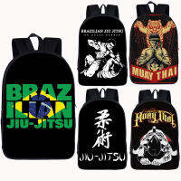 BRAZILIAN JIU JITSU Muay Thai Backpack For Teenage Boys Jiujitsu bjj Children School Bags Women Men Backpack Kids Book Bag