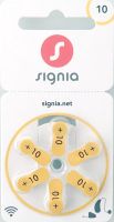 ถ่านเครื่องช่วยฟัง Signia 10 (ฉลากสีเหลือง)