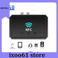 ixoo61 store Wireless Bluetooth-compatible 5.0 Audio Receiver Adapter NFC 3.5mm RCA Music AUX Stereo for Amplifier Car Kit Speaker