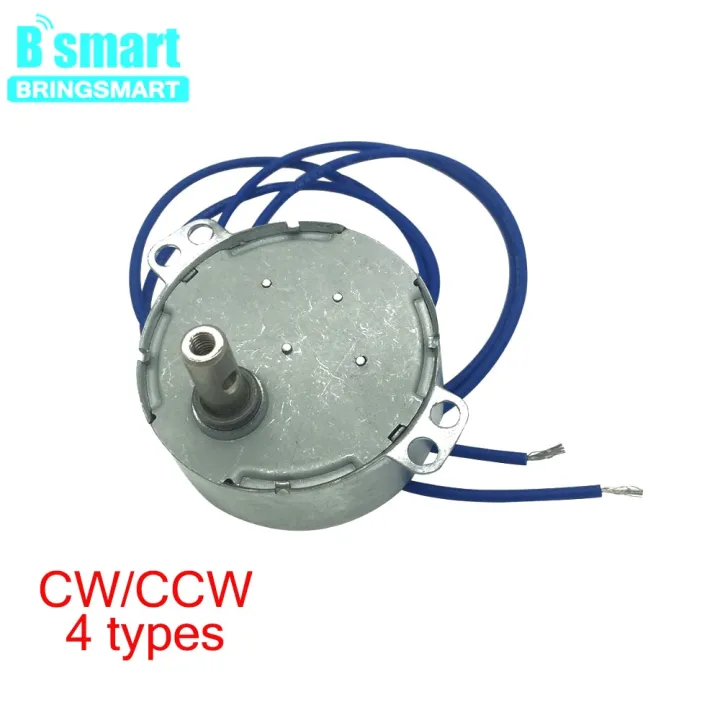 Bringsmart 110V 220V AC Synchronous Geared Motor 50Hz 60Hz Oscillating