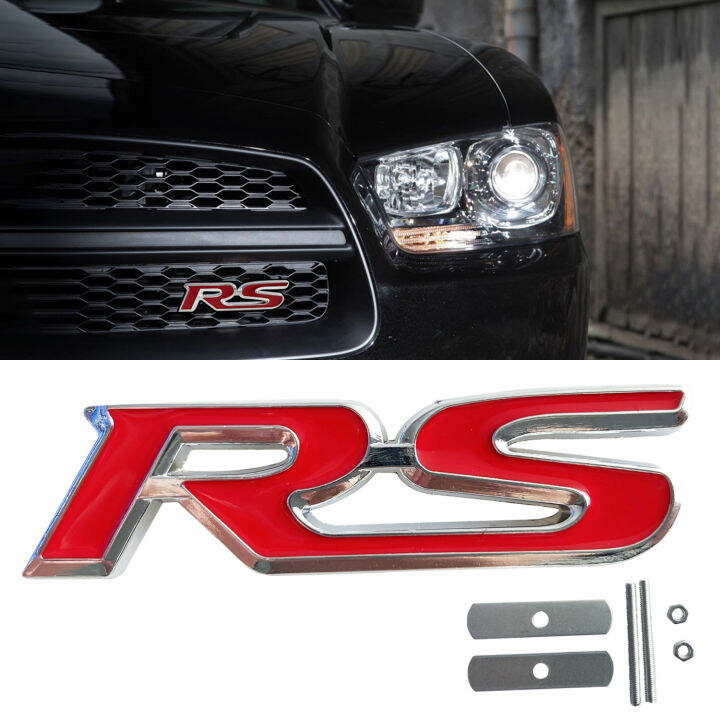 Grille Rs with Decal Rs Emblem Badge 3D Logo Red Lazada