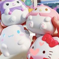 ✻☁ SANRIO ของเล่นบีบสกุชชี่บีบสกุชชี่ รูปลูกพีช ช่วยบรรเทาความเครียด ของขวัญวันเกิด สําหรับเพื่อน