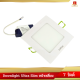 หลอดไฟ led ดาวน์ไลท์ฝังฝ้า 7W LED Downlight Ultra Slim หน้าเหลี่ยม Lekise แสงWarmWhite