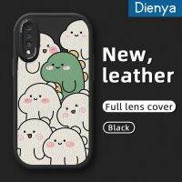 Dienya เคสปลอกสำหรับ Samsung A70s A70 A71 4G A72 4G A72 5G A73 5G ลายไดโนเสาร์สีขาวและสีเขียวบางๆนุ่มหนังเคสมือถือกันกระแทกทนทานต่อการตกเคสกันกระแทกปลอก