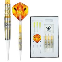 3pcs/set of Professional Competition Darts 19g Nylon Soft Tip Safety Darts High-end Tungsten Steel Darts for Indoor Competition