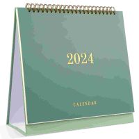 Table Calendar 2024 Planner Monthly Desk Made Order - 2025 Desktop Paper Office