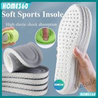 【hot sale】⊙┇❆ D18 Upgrade Shock Absorption Insoles for Men and Women Soft Breathable Elastic Running Shoes Pad Insert Sponge Insoles 鞋垫 超软 Alas Tapak Kasut PU Memory Foam Arch Support Orthopedic