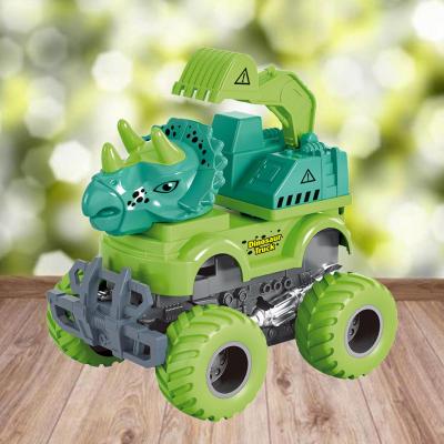 Dolity Dinosaur Engineering Car DIY Detachable Educational Kids Preschool Boys