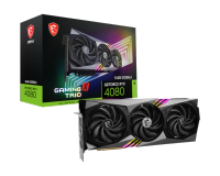 MSI RTX 4080 GAMING X TRIO 16GB GDDR6X 256-bit การ์ดจอ GeForce VGA RTX 4000 Series