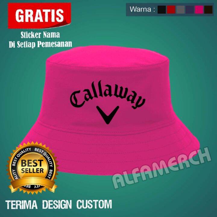 หมวกบักเก็ต-ลาย-callaway-golf-calaway-แบบเรียบง่าย-สําหรับผู้ชาย-และผู้หญิง