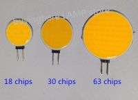 Dc12v Cob Led G4 12V เข็มหมุดกลมรอบรูปร่างแบน G4 Led Cob 12V ไฟตกแต่งไฟ Led ภายในบ้าน Cob G4 Dc12v ทรงแผ่น