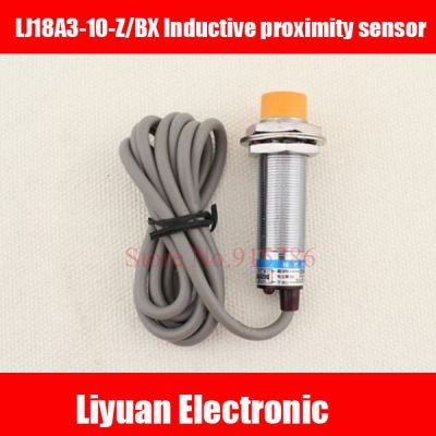 1Pcs Lj18a3-10-z /Bx Inductive Proximity Sensor ระยะทาง10มม. Npn Dc สามสาย M18รอบ Proximity Switch