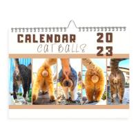 2023 Wall Calendar 12 Month Funny Cat Calendar from Jan 2023 Dec 2023 Minimalist Wall Calendar Hanging Calendar for Home Office and School suitable