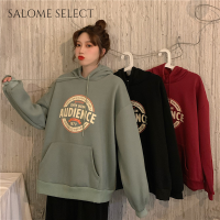 SALOME SELECT เสื้อฮู้ด เสื้อแขนยาวอบอุ่น หลวมและสบาย ๆ สไตล์ขี้เกียจย้อนยุคอเมริกัน 2023NEW 36Z230908