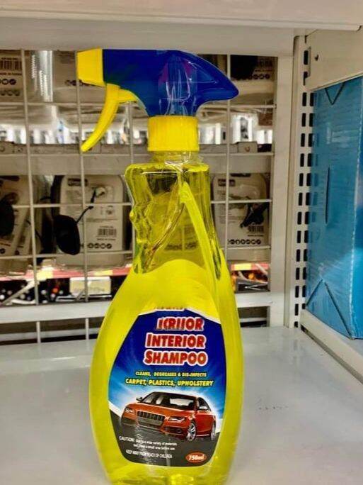 CRISSCROSS CAR INTERIOR SHAMPOO AntiBacteria, Cleans Degrease, Disinfects Plastic, Carpet