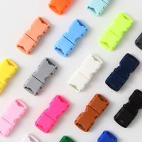 New Portable Plastic Buckle Lazy Laces No Tie Shoelace Buckle Metal 19Color No Tie Shoe Buckle Shoe Plastic Shoe Accessories