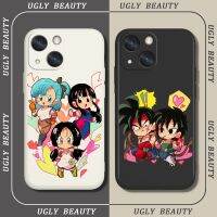 [Haojia เคสโทรศัพท์} อนิเมะ D-Dragon Ball Bulma เคสโทรศัพท์สำหรับ iPhone 6 6S 7 8 Plus X XR XS 11 12 13 14 Pro MAX เคส Funda เชือกน้ำขนาดเล็ก