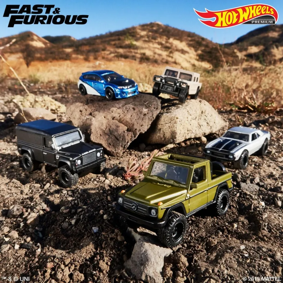 โมเดลรถเหล็ก Hot wheels Fast & Furious ชุด Furious OFF-Road (ครบ